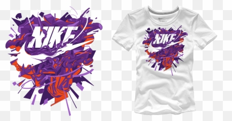 Nike T Shirt Design Png Image - T Shirt Design Hd,T Shirt Design Png