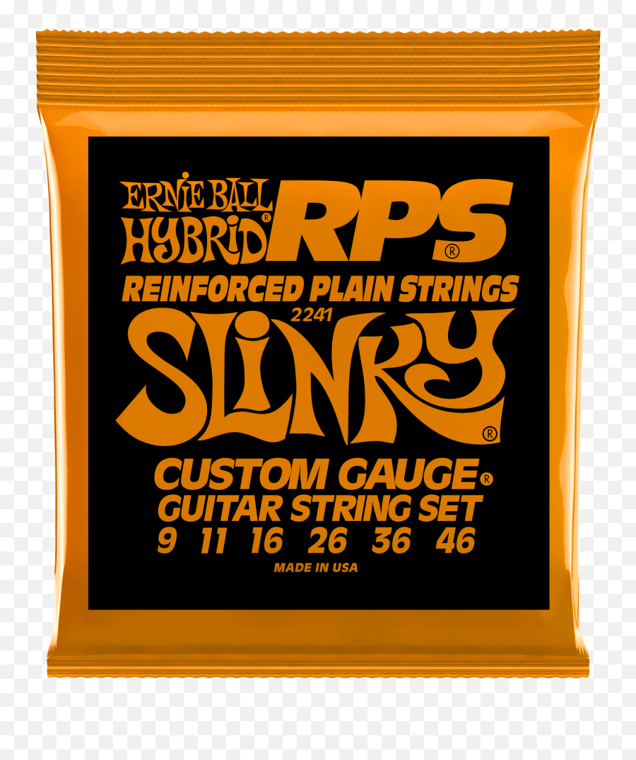 Slinky Rps Nickel Wound Electric Guitar - 16 Gauge Electric Guitar Strings Png,Slinky Png