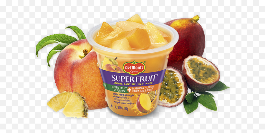 Superfruit Mixed Fruit Chunks In Mango U0026 Passion - Blue Png,Passion Fruit Png