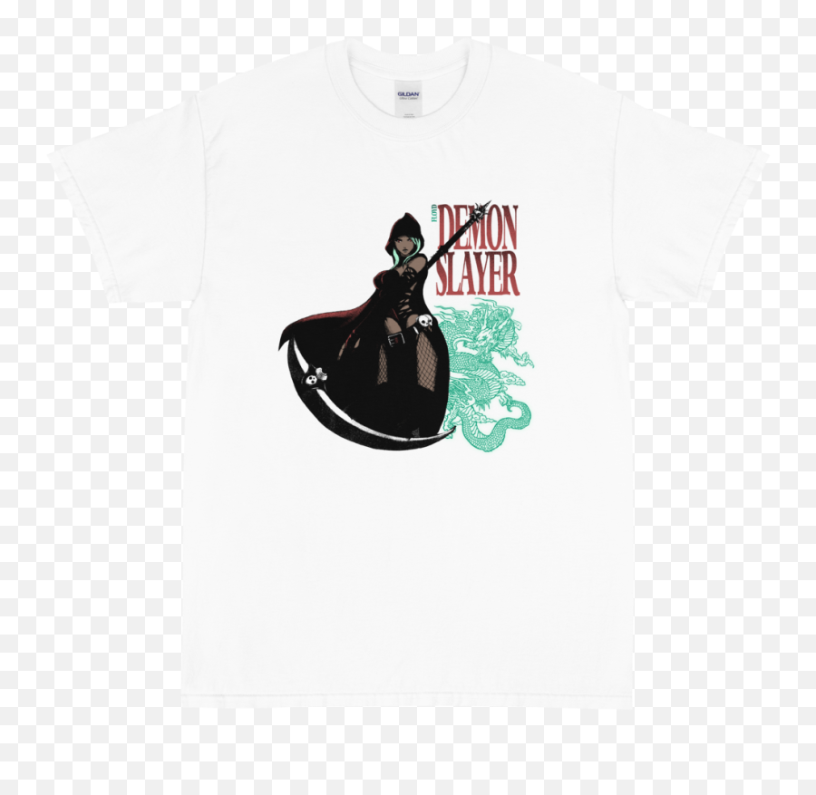Demon Slayer Tee White - Star Wars Characters Png,Demon Slayer Png