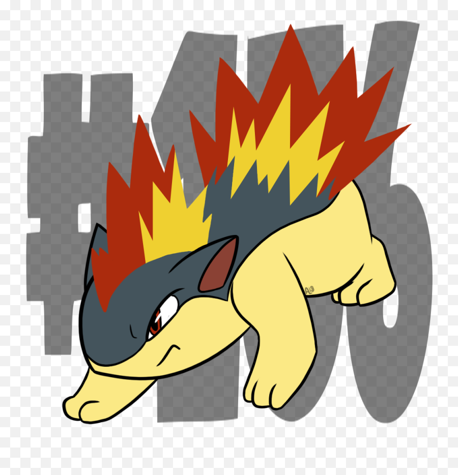 Cran Cringle - Pokemon 156 Png,Typhlosion Png