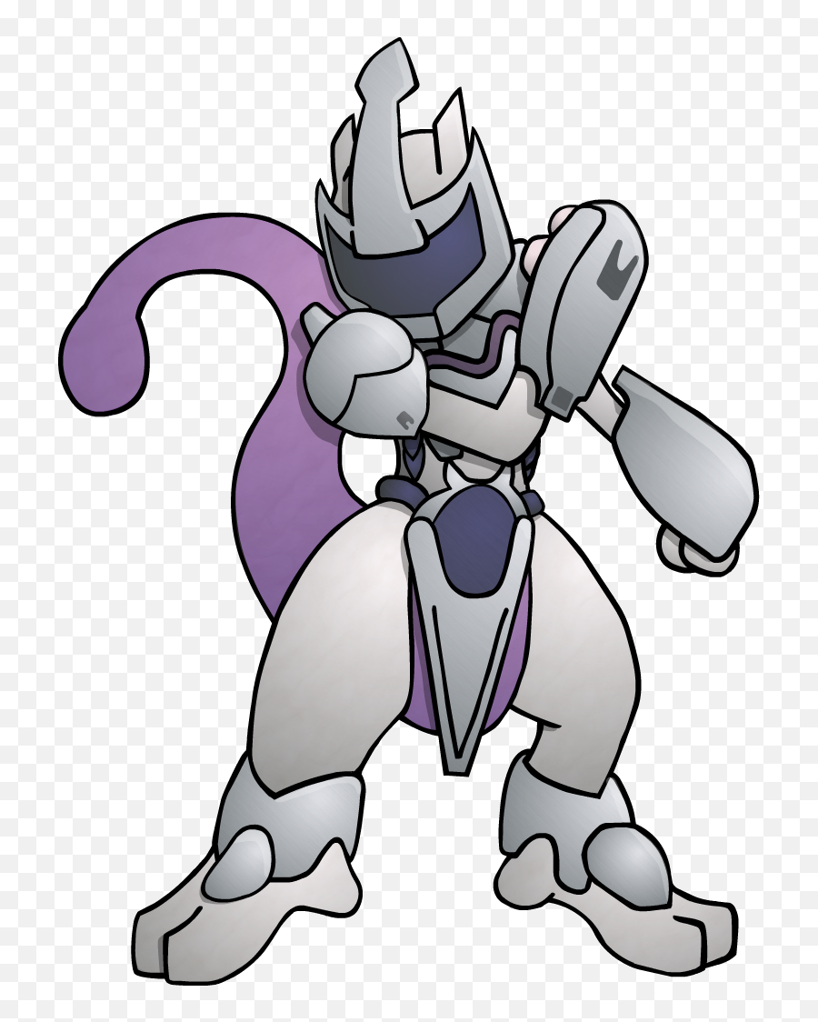 Armored Mewtwo Brawl Minus By Pinclock - Fictional Character Png,Mewtwo Transparent