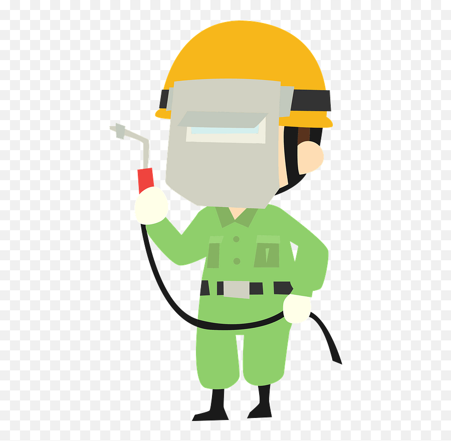 Caleb Construction Worker Welder Clipart Free Download Png