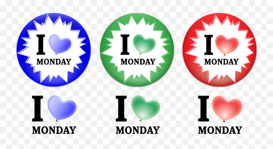 I Love Monday Icon Free Image - Vertical Png,Monday Icon