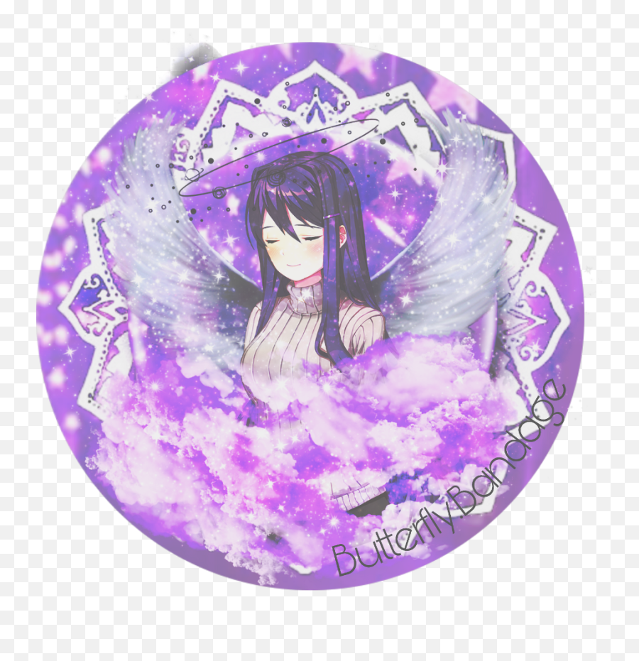 Anime Girl Pastel Icon - Gambarku Purple Anime Icons Png,Anime Couple Icon