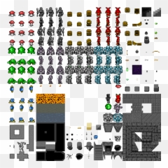 Rpg Tileset 32x32 Some 16x24 16x16 - Mushroom Pixel Art Top Down Png,16 X`16 Pixel Skull Icon