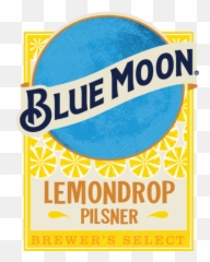 Lemon Drop Pilsner Blue Moon - Rock Rest Lodge png