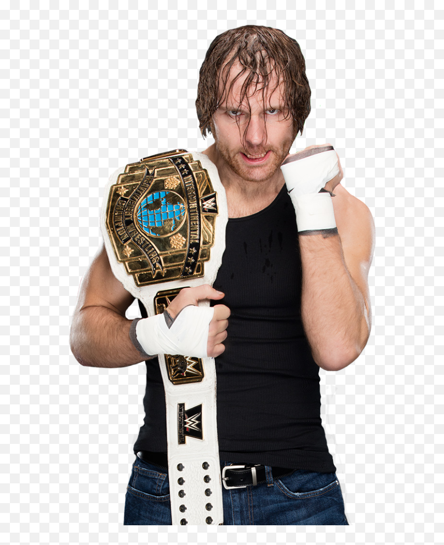 Dean Ambrose Intercontinental Champion - Wwe Superstar Photo 2016 Png,Dean Ambrose Png