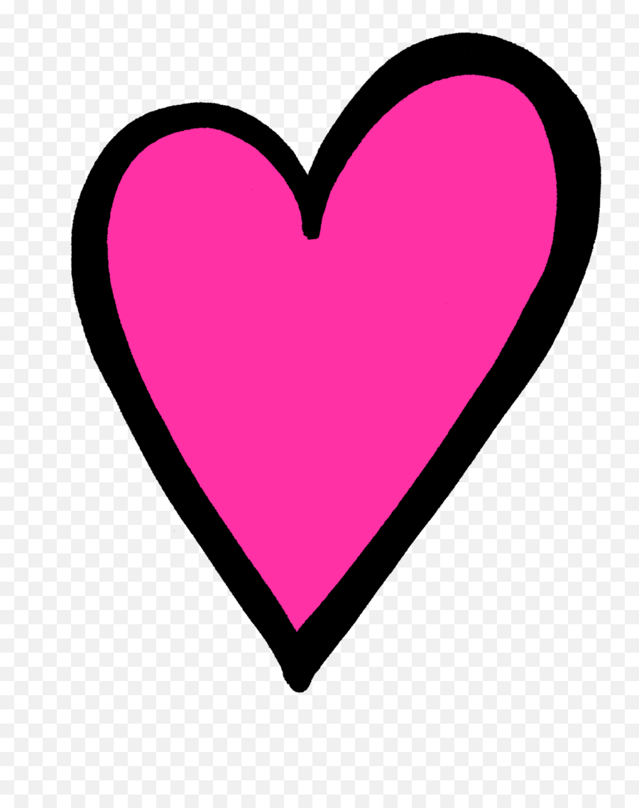 Transparent Clipart Png - Dark Pink Heart Transparent Background,Pink Clip Art Icon