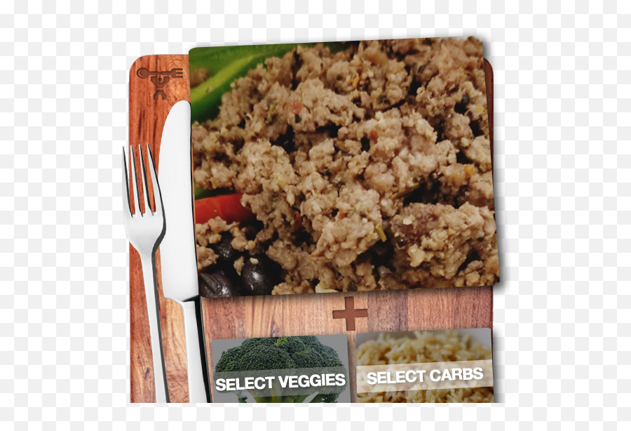 Ground Beef Build - Yourown Music City Fit Meals Crumble Png,Ground Beef Png
