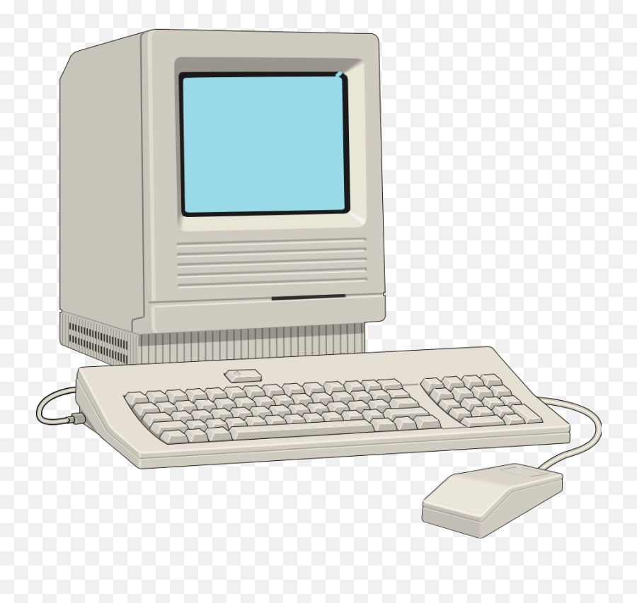Old Computer Vector Png - Old Computer Vector Png,Old Computer Png