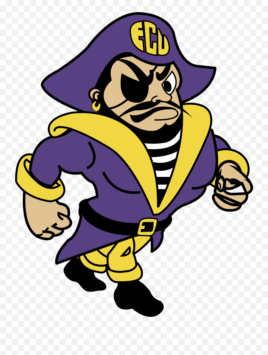 Ecu Pirates Logo Png Transparent U0026 Svg Vector - Freebie Supply East Carolina University Mascot,Pirate Transparent