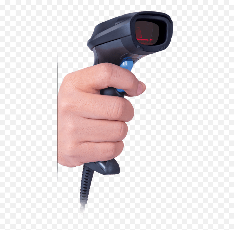 Fingers Quickscan W5 Barcode Reader Wired Fast Scanning - Barcode Scanner In Hand Png,Barcode Scanning Icon