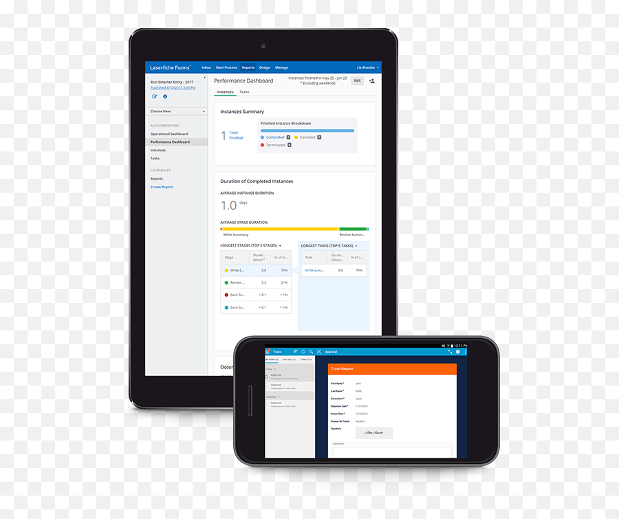 Laserfiche Automated Document Solutions - Laserfiche Mobile App Form Daily Timesheet Png,Laserfiche Icon