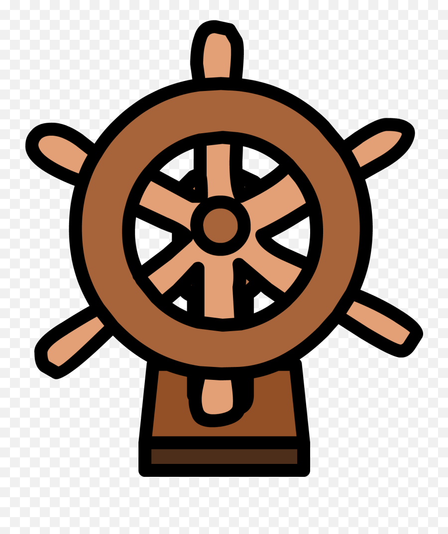 Steering Wheel Club Penguin Wiki Fandom - Wheel Png,Ship Wheel Png