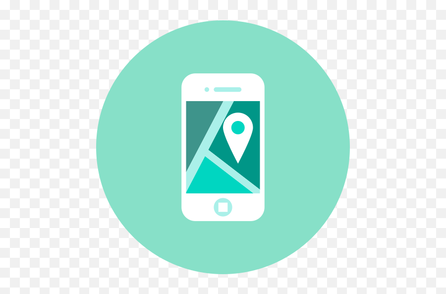 Application Map Smartphone Free Icon - Iconiconscom Map Smartphone Icon Png,Green Mobile Phone Icon