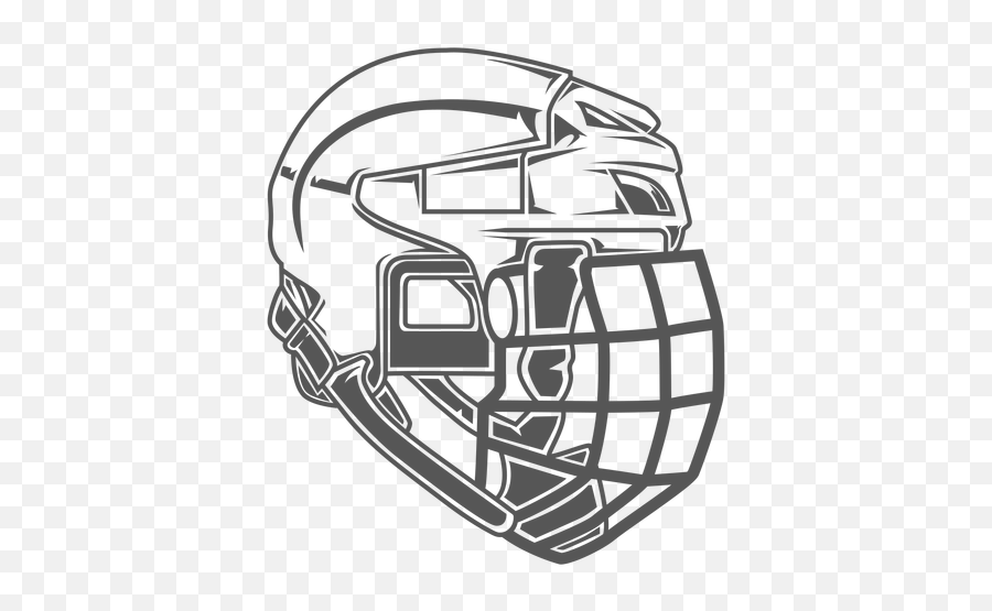 Hockey Goalie Filled Stroke Mask Transparent Png U0026 Svg Vector - Revolution Helmets,Riddell Speed Icon Vs Speed