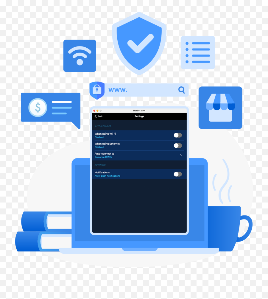 Download Hotbot Vpn Client For Macos - Technology Applications Png,Mac Vpn Icon