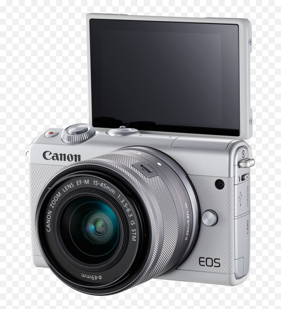 Eos M100 Kit - Canon Eos M100 Mirrorless Camera Png,Canon Png