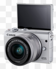 Eos M100 Kit - Canon Eos M100 Mirrorless Camera Png,Canon Png