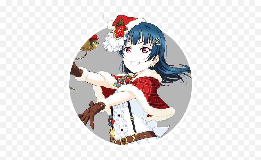 On Twitter Love Live Aqours Christmas Set Icon Pack - Yohane Icon Png,Christmas Icon Packs