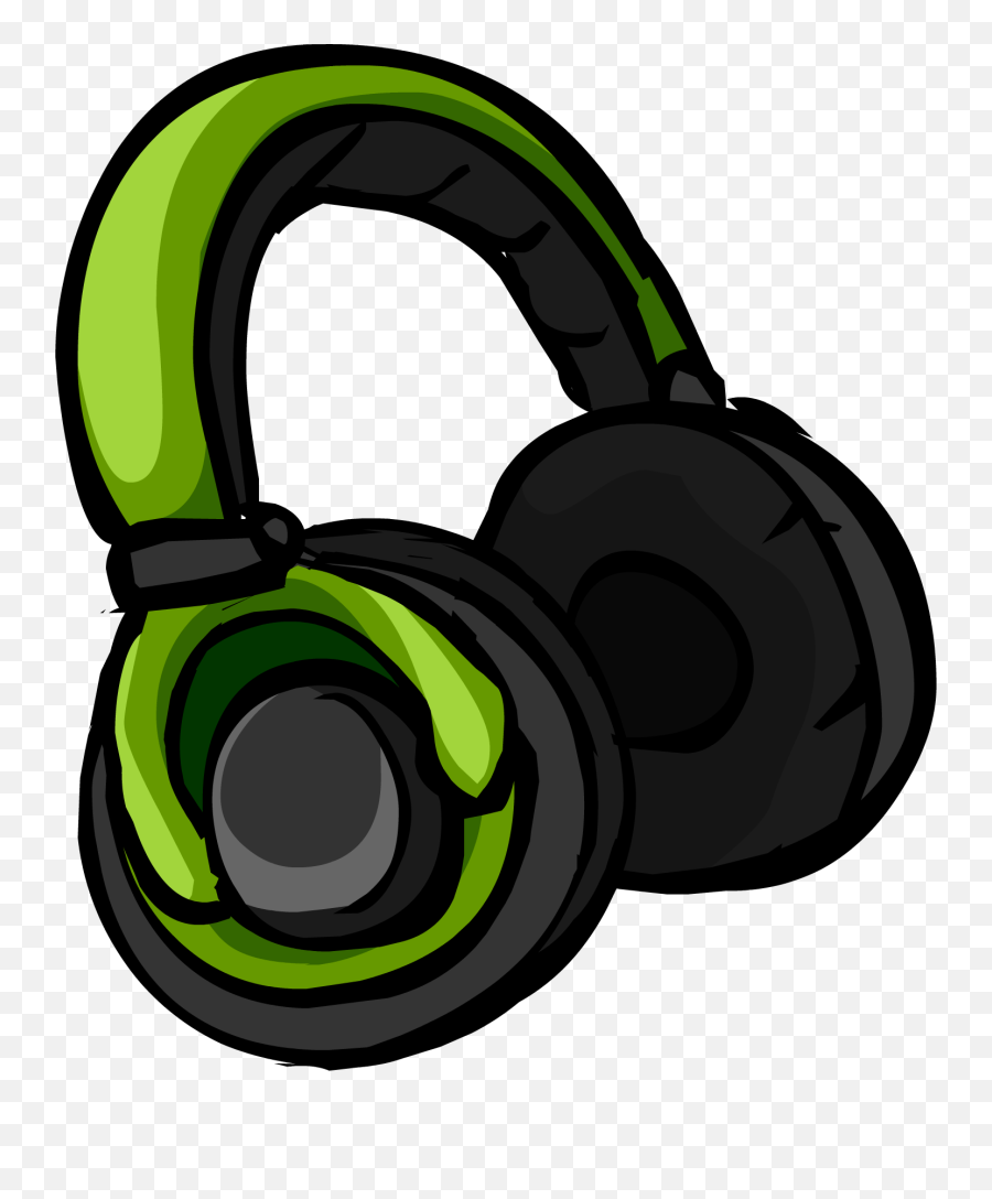 Headphones Clipart Comic - Cartoon Headphones Png,Cartoon Headphones Png