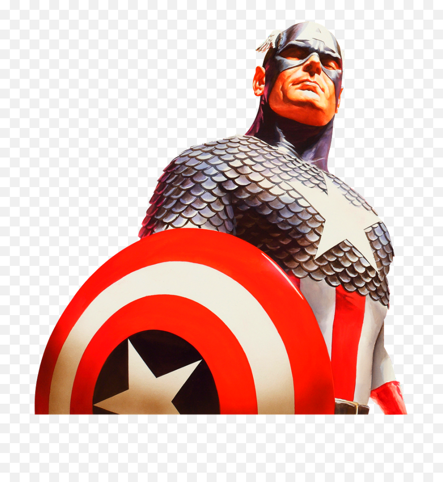 Steve Rogers - Alex Ross Captain America Poster Png,Steve Rogers Png