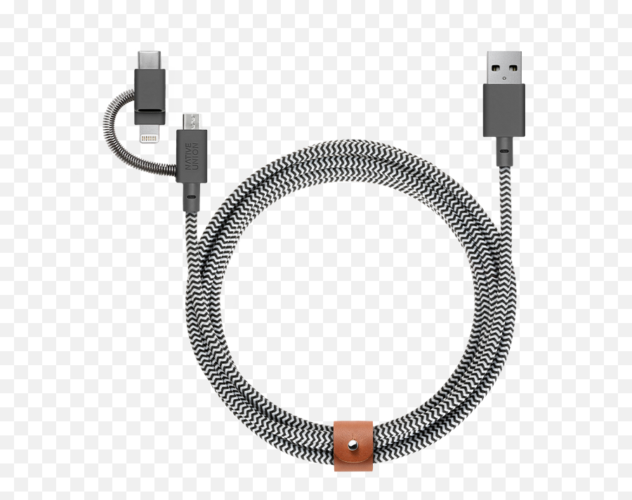 Belt Cable Native Union Micro Usb Png Type - c Charger Icon