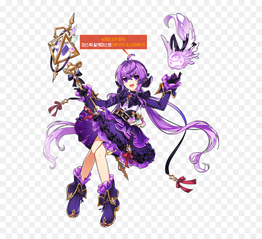 Aisha 4th Path Artwork Relsword - Elsword Aisha 4th Path Png,Elsword Add Icon