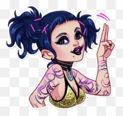 The Witness Girl Sticker Pack - Stickers Cloud png