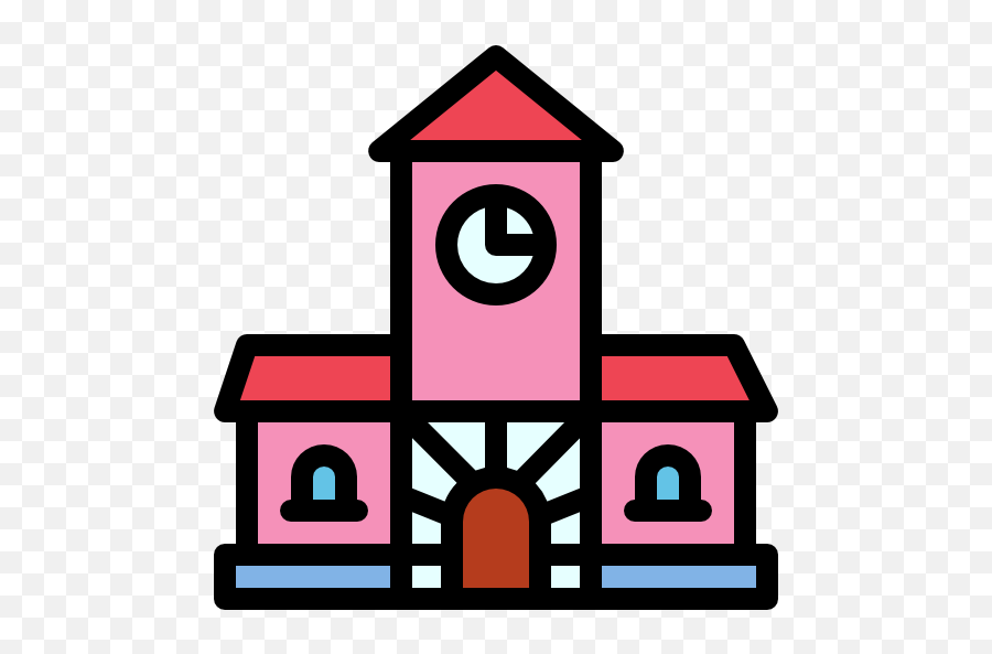 Town Hall - Free Buildings Icons Language Png,Town Hall Icon