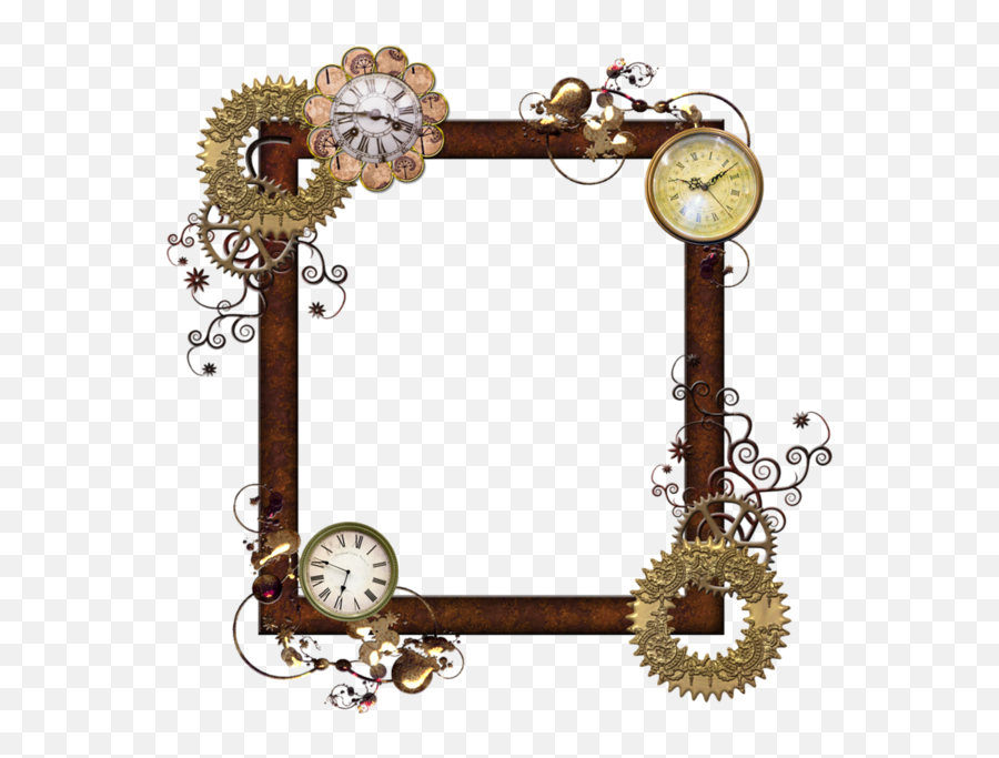 Craft Frames Frame Crafts Diy - Transparent Steampunk Frame Png,Steampunk Png