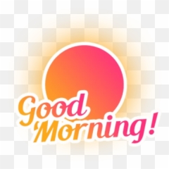 Good Morning Png - Sticker