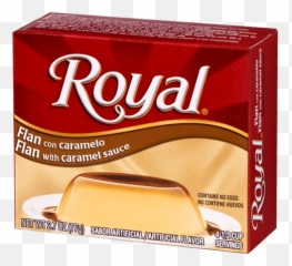 Royal Classics Flan With Caramel Sauce 27 Oz - Royal Flan Mix Instructions Png,Flan Png