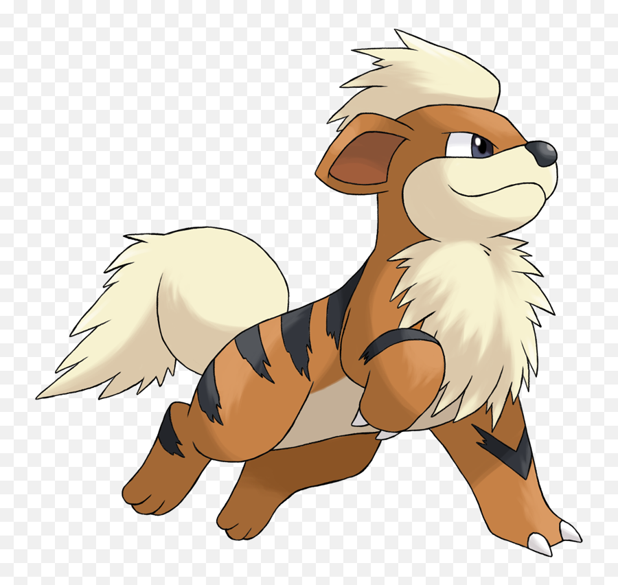 Evolution - Growlithe Png,Growlithe Png