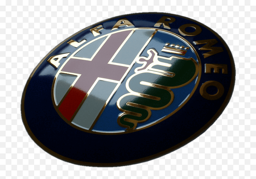Alfa Romeo Fiat And Lancia Porcelain - Alfa Romeo Blechschild Png,Alfa Romeo Car Logo