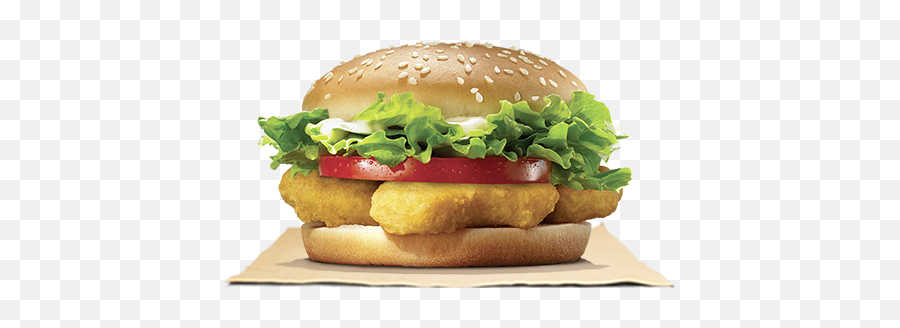 Nuggets Burger - Crispy Chicken Burger Png,Nuggets Png