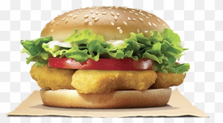 Nuggets Burger - Crispy Chicken Burger Png,Nuggets Png