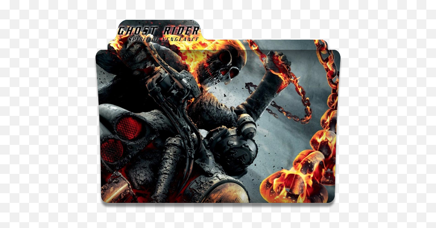 Folder Eyecons Ghost Rider Spirit Of Vengeance 2011 - Ghost Rider Spirit Of Vengeance Movie Png,Ghost Rider Png