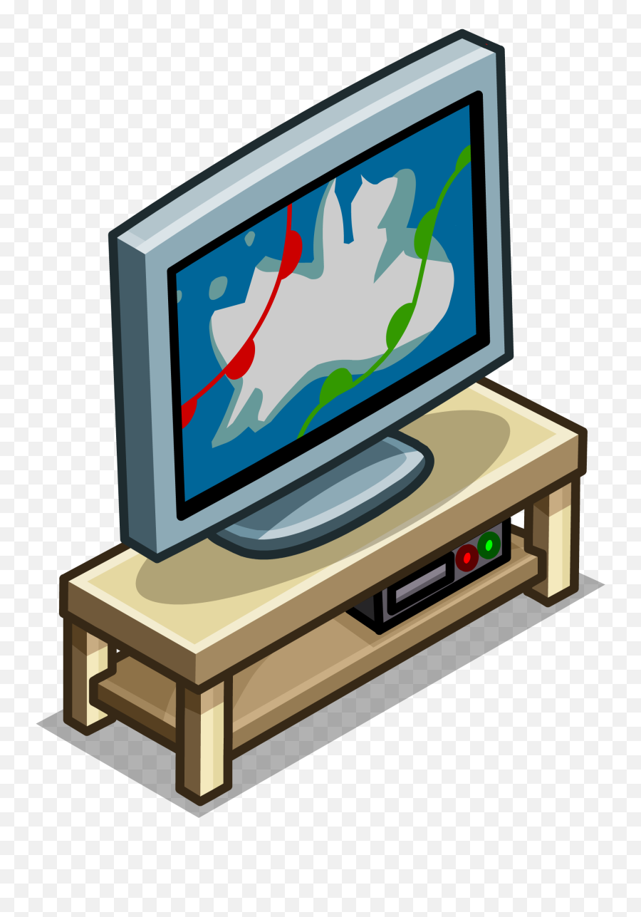Download Gray Tv Stand Sprite 043 - Tv Stand Clipart Png Tv Stand Clipart,Tv Clipart Png