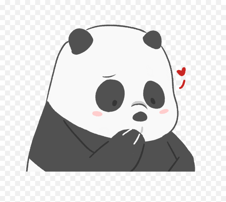 Download Polar Bear Giant Panda Cartoon Network Hashtag - We Cute We Bare Bears Panda Png,Panda Cartoon Png