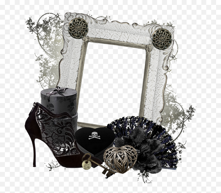Cadre Gothique Png Tube Halloween - Gothic Frame Png Halloween Image Cadre Gothique,Gothic Frame Png
