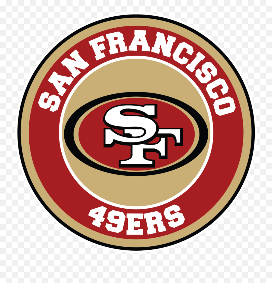 San Francisco 49ers Circle Logo Vinyl - Circle Png,49ers Logo Png