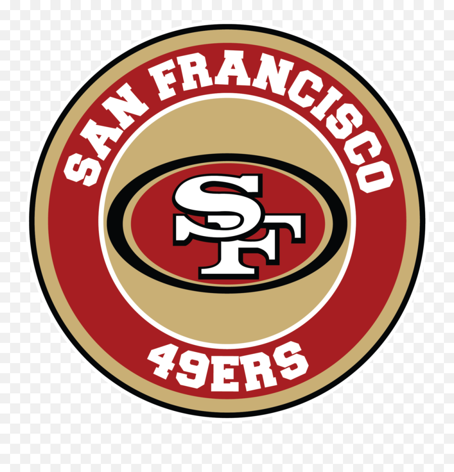 San Francisco 49ers Circle Logo Vinyl Circle Png 49ers Logo Png 