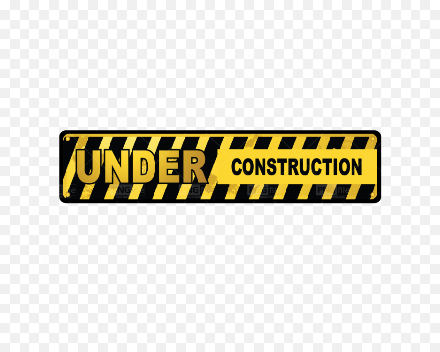 Under Construction Board Png Free Download - Photo 100 Signage,Construction Sign Png
