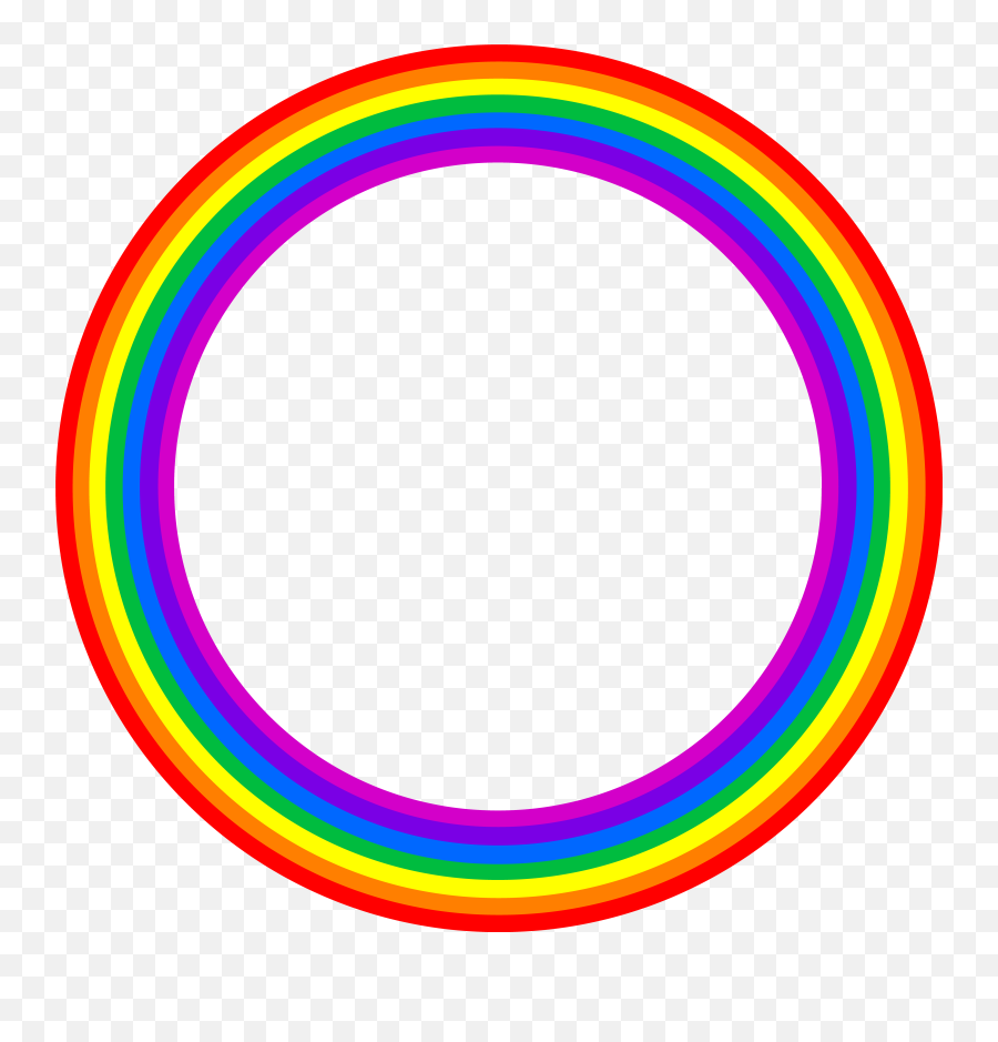 Transparent Rainbow Circle Png - Drug Metabolism,Rainbow Circle Png