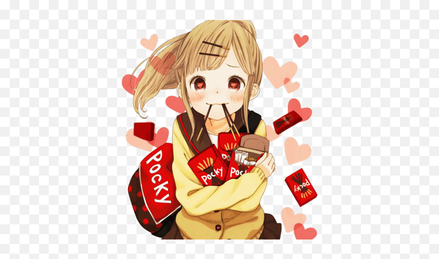 Pocky Girl - Alextheanime Foto 40370373 Fanpop Pocky Anime Girl Png,Pocky Png