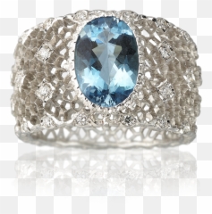 Anello - Acquamarinau7354png Buccellati Official Diamond,Jewelry Png