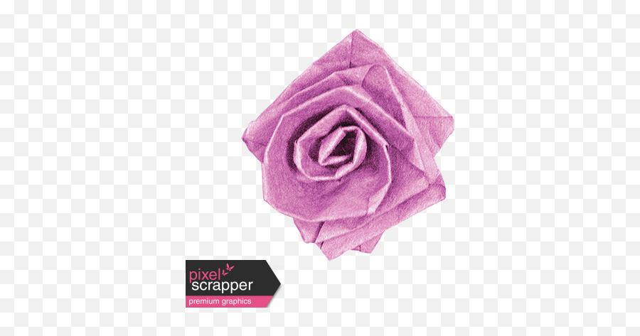 Garden Party - Purple Rose Graphic By Janet Scott Pixel Garden Roses Png,Purple Rose Png