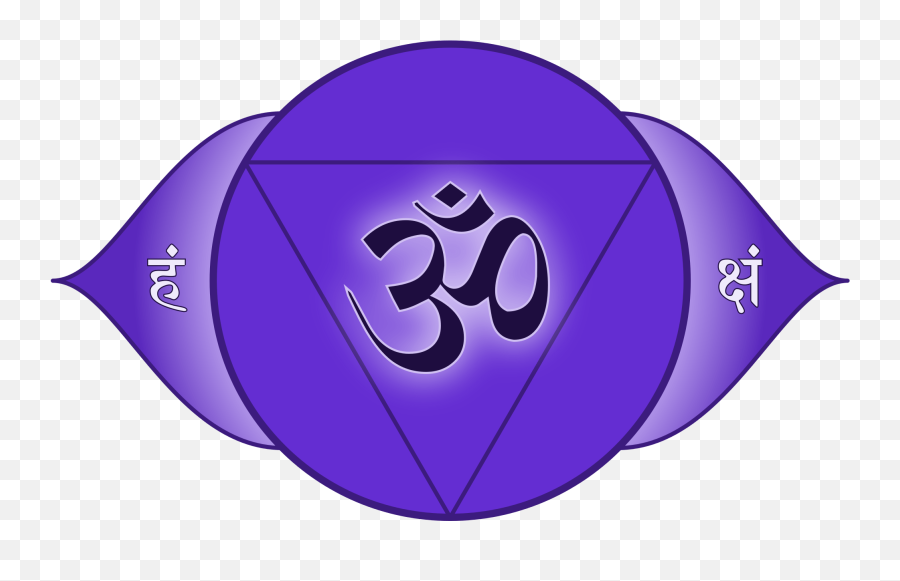 U200dthird Eye Chakra Symbol Stones Meaning And Opening Symptoms - Om Namah Shivaya In Sanskrit Png,Chakra Png